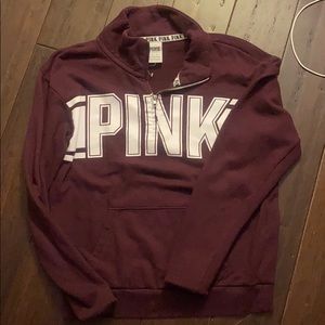 pink pullover